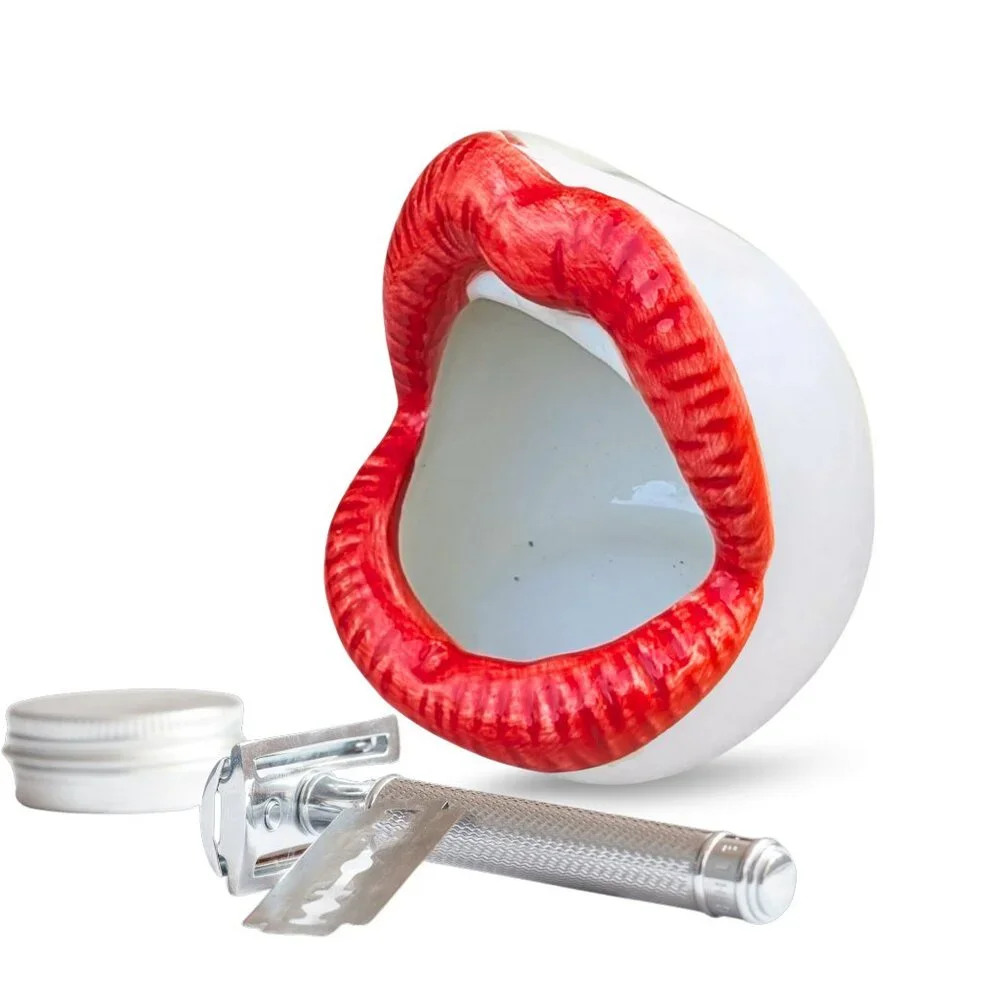 Trendy Lips Ceramic Organizer – Perfect for Jewelry, Makeup & More!